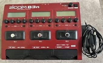 Baskytarový multiefekt Zoom B3n - 1