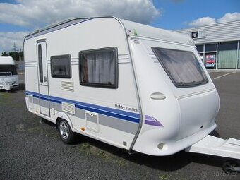 Prodám karavan Hobby 400 sf,model 2008 + mover, klima ,stan.