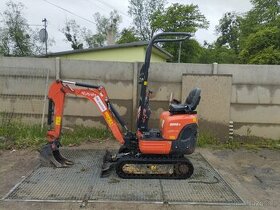 Bagr pásový minibagr Kubota K008
