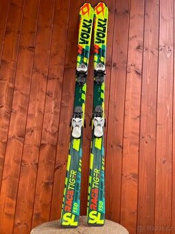 Lyže Volkl Racetiger SL 150cm + hulky Italbastoni 110cm