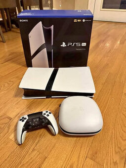 PlayStation 5 Pro + záruka + 4 hry