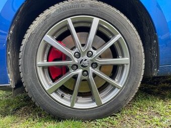 4x Alu kola 205/55 R17 V XL, zimní