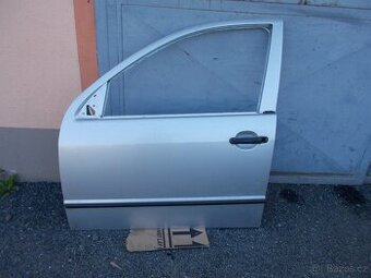 Dveře Škoda Fabia stříbrné