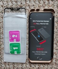 Pouzdro a ochranné sklo na Huawei Mate 20 Lite