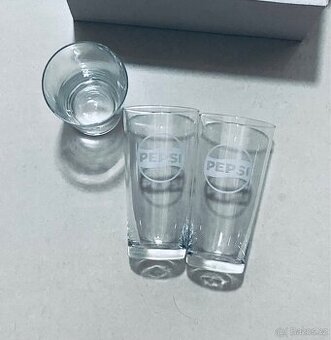 Sklenece sada/6 kusů Pepsi - 1