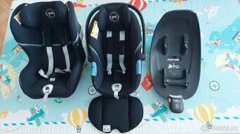 Dětské vajíčko, pokračovací sedačka, báze na isofix