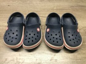 Dětské Crocs Crocband Clog Navy/Red vel.EU 28