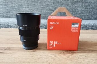 Prodám objektiv Sony FE 85/1.8