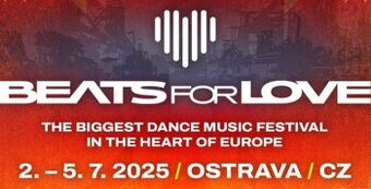Beats for Love 2025 - 4 dny vstupenky