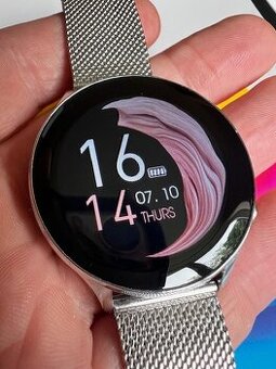 Smart hodinky unisex G31 zlate ceske ovladanie