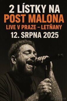 POST MALONE - 2 lístky