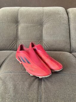 Kopačky Adidas X Speedflow 3.LL FG červené vel.42 2/3