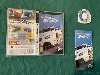 PSP Need for Speed Shift CZ