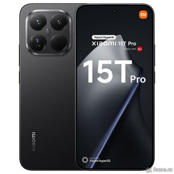 Xiaomi 15T Pro 12GB/256GB Black záruka 34 měsíců+ Hodinky