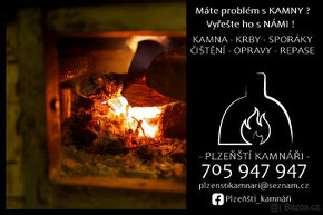 Hodinový manžel Plzeň opravy + servis kamma,krby,kamnářství