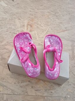 Beda Barefoot dívčí papuče, vel.31