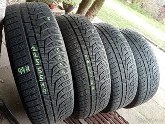 Zimní pneu 4kusy 225/55/19 vzorek 70% HANKOOK - dobírka