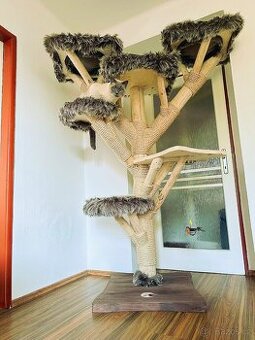 Výroba kočičích stromů