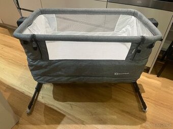 KINDERKRAFT Postýlka dětská polohovatelná Neste grow Grey