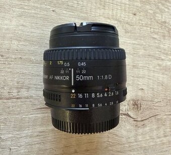 Objektiv Nikon 50 mm f/1,8 AF NIKKOR D
