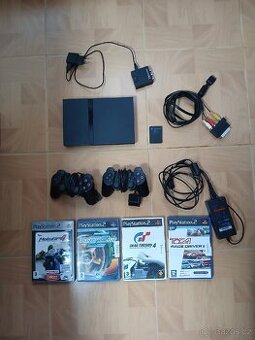 sony playstation 2 slim, ps2