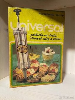 Retro Universal zdobička na dorty, studené mísy a pečivo