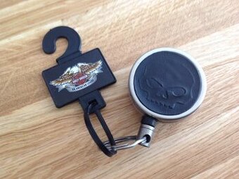 Držák na klíče s lebkou Harley Davidson - NOVÝ