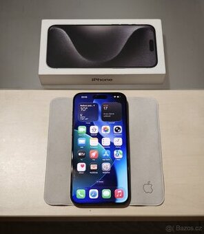 Apple iPhone 15 Pro Max 512 GB, černý titan