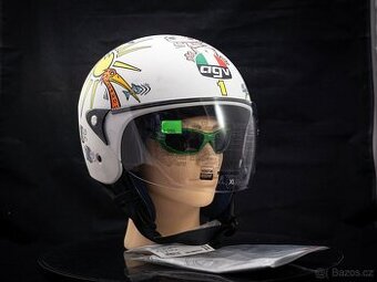 Helma na motorku skútr AGV XL