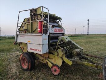Lis na kulaté balíky claas
