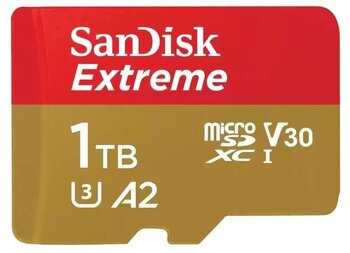 Paměťová karta SanDisk Micro SDXC Extreme 1TB UHS-I U3