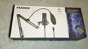 Kondenzovaný mikrofon pro studiové nahrávání