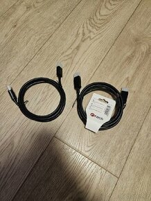 3 HDMI/Displayport kabely. - 1