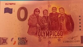 0 euro souvenír Olympic