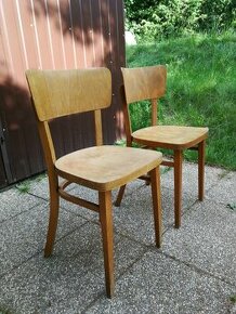 2 starožitné židle TON_cena za kus
