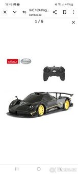 RC Rastar Pagani Zonda R- Autičko na dálkové ovládání
