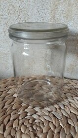 Staré zavarovací sklenice 10 ks