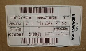 Přídavný chladič Volkswagen, Škoda Rapid 6C0121253B