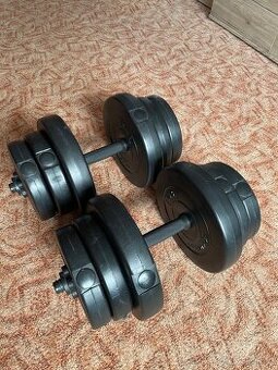 Činky 2x20kg - 1