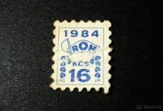Příspěvková známka ROH 1984 - 1