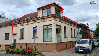 Polyf. dům – suterén, prodejna, byt - UP 227 m2, k pronájmu - 1