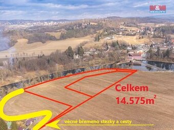 Prodej pole, 14575 m², Poříčí nad Sázavou - 1