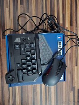 Prodám set klávesnice a myši na PS4/PS3.