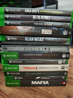 Prodám hry na Xbox viz foto