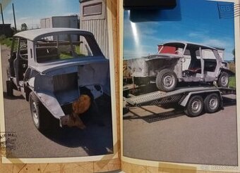 Škoda 100 skelet, vozík