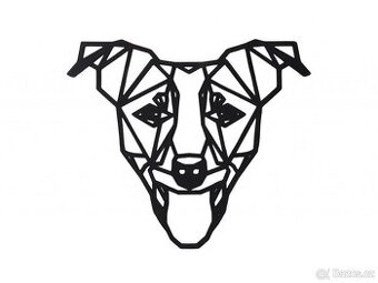 Geometrický obraz JACK RUSSEL TERIÉR