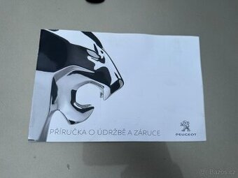 Servisní knížka nová Peugeot