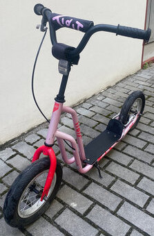 Koloběžka Yedoo Tidit nastavitelná řidítka, růžová