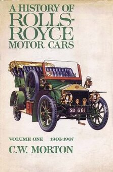Kniha – A History of Rolls – Royce Motor Cars
