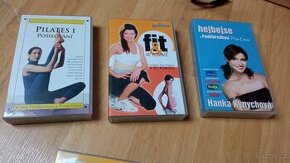 3 x Originální vhs kazety cvičení, posilování